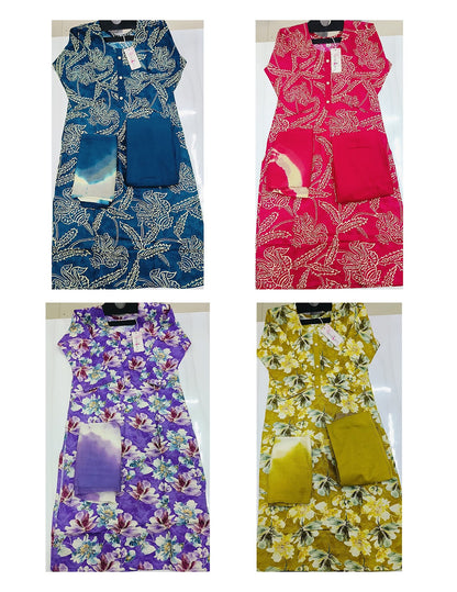 Jannat Series Dveeja Fashion Reyon Readymade Pant Style Suits Wholesale Rate