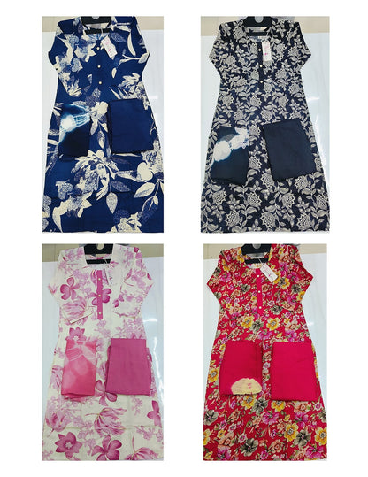 Jannat Series Dveeja Fashion Reyon Readymade Pant Style Suits Wholesale Rate