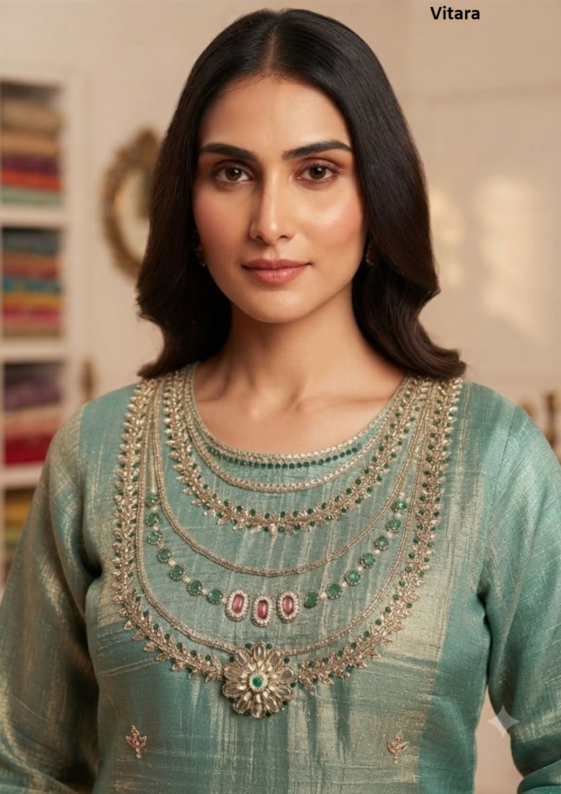 Jannat Vitara Salsa Readymade Plazzo Style Suits Wholesale Rate