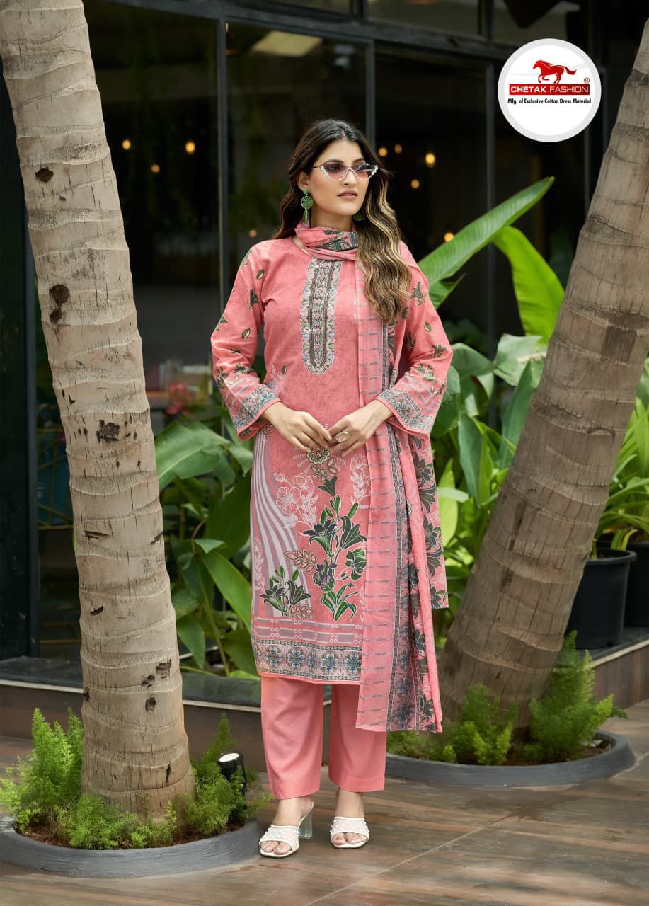 Jannat Vol 3 Chetak Fashion Cotton Karachi Salwar Suits Manufacturer