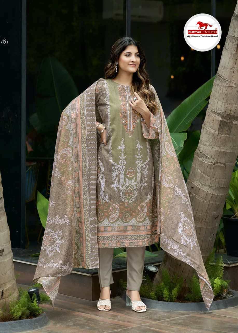 Jannat Vol 3 Chetak Fashion Cotton Karachi Salwar Suits Manufacturer