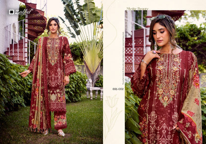 Jannat Zulfat Designer Woolen Pashmina Suits Wholesale Rate