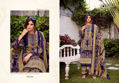 Jannat Zulfat Designer Woolen Pashmina Suits Wholesale Rate