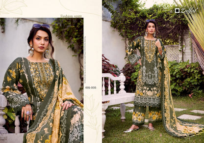 Jannat Zulfat Designer Woolen Pashmina Suits Wholesale Rate