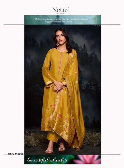 Janvi Netra Premium Viscose Pant Style Suits Supplier