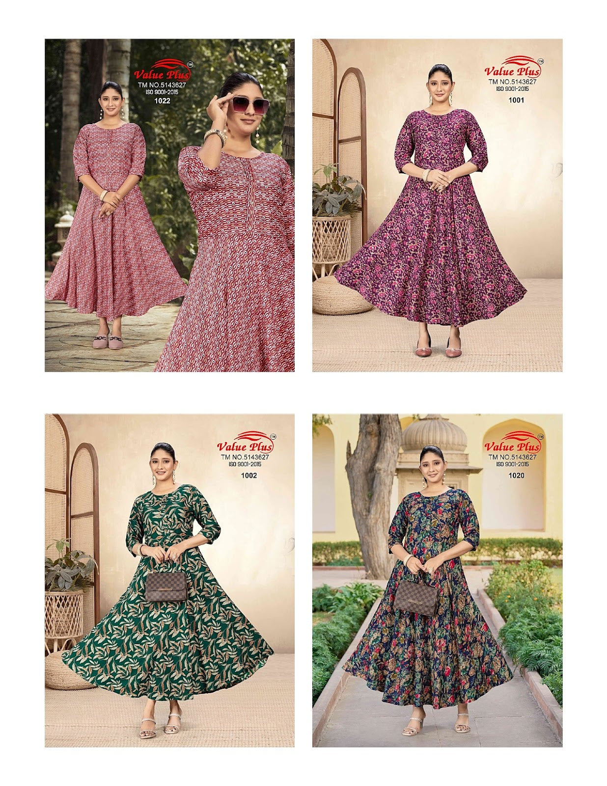 Janvi Vol 53 Value Plus Rayon Long Kurtis Supplier Gujarat
