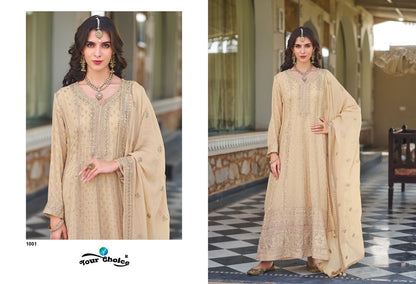 Janvi Your Choice Chinon Pakistani Readymade Suits Exporter Ahmedabad