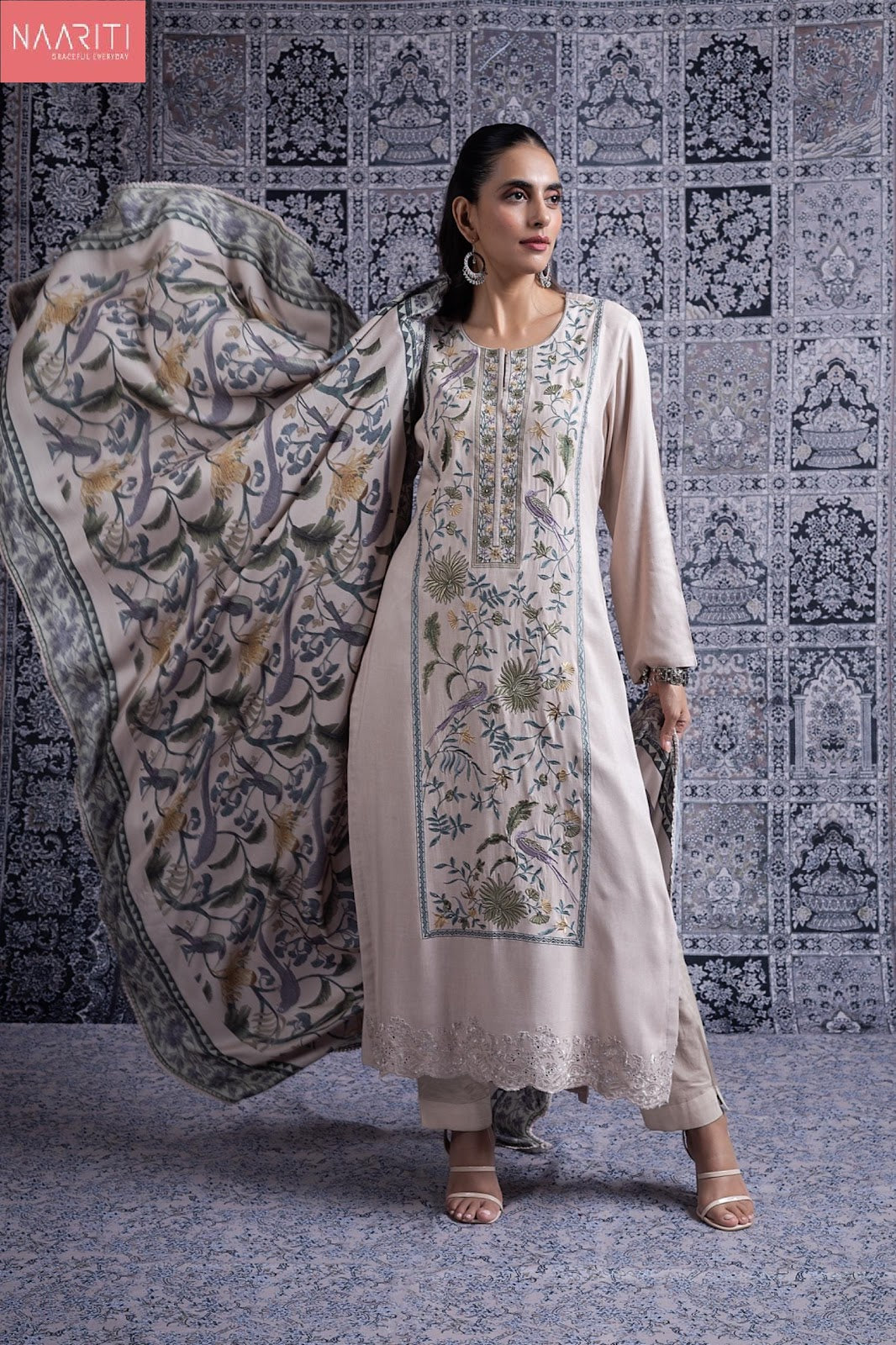 Janya Naariti Pashmina Suits Exporter India