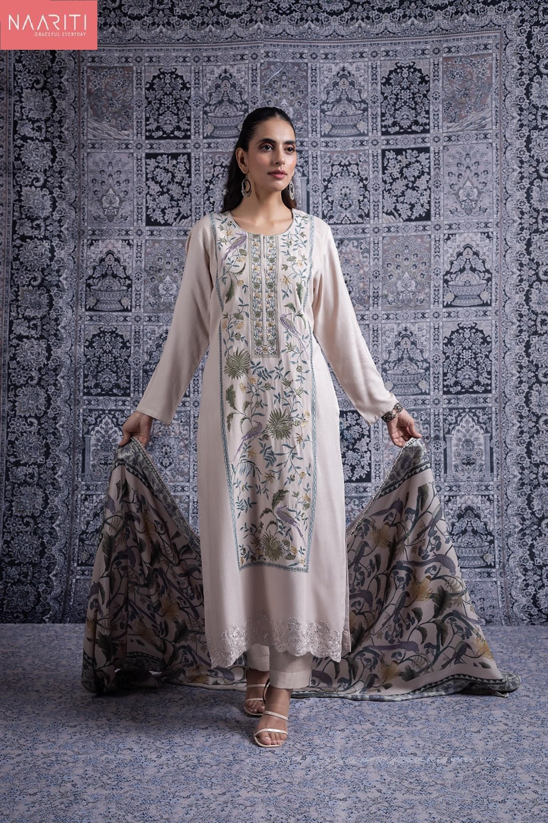 Janya Naariti Pashmina Suits Exporter India