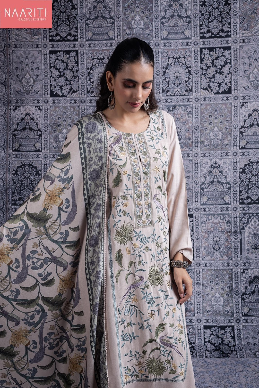 Janya Naariti Pashmina Suits Exporter India