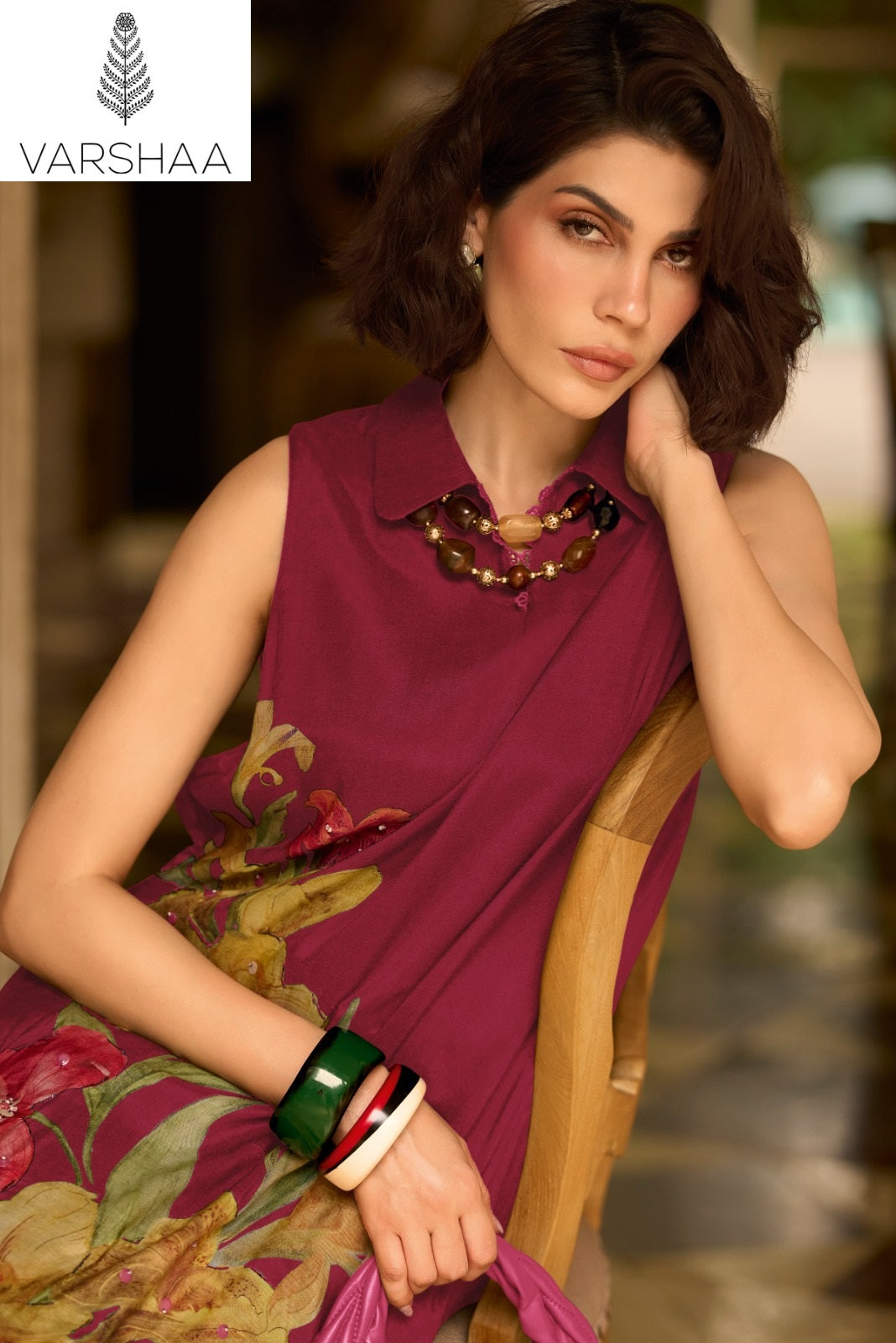Japanese Blossom Vol 2 Varshaa Viscose Muslin Pant Style Suits Manufacturer