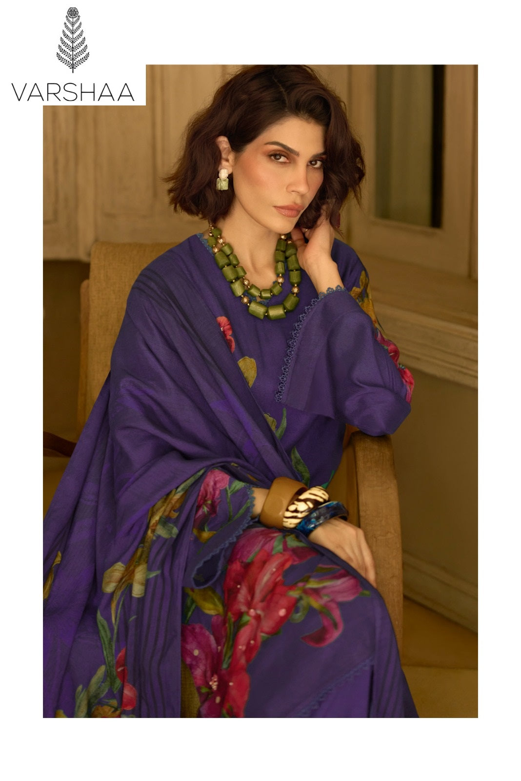 Japanese Blossom Vol 2 Varshaa Viscose Muslin Pant Style Suits Manufacturer
