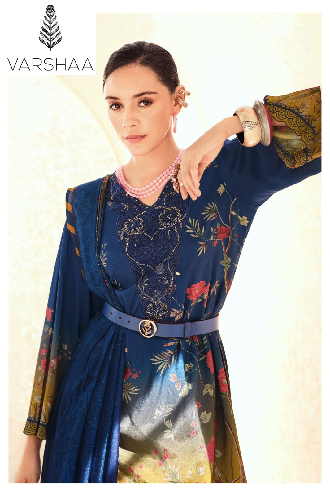 Jardin Dior Varshaa Viscose Muslin Pant Style Suits Manufacturer Ahmedabad