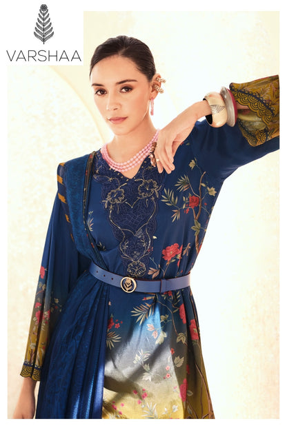 Jardin Dior Varshaa Viscose Muslin Pant Style Suits Manufacturer Ahmedabad