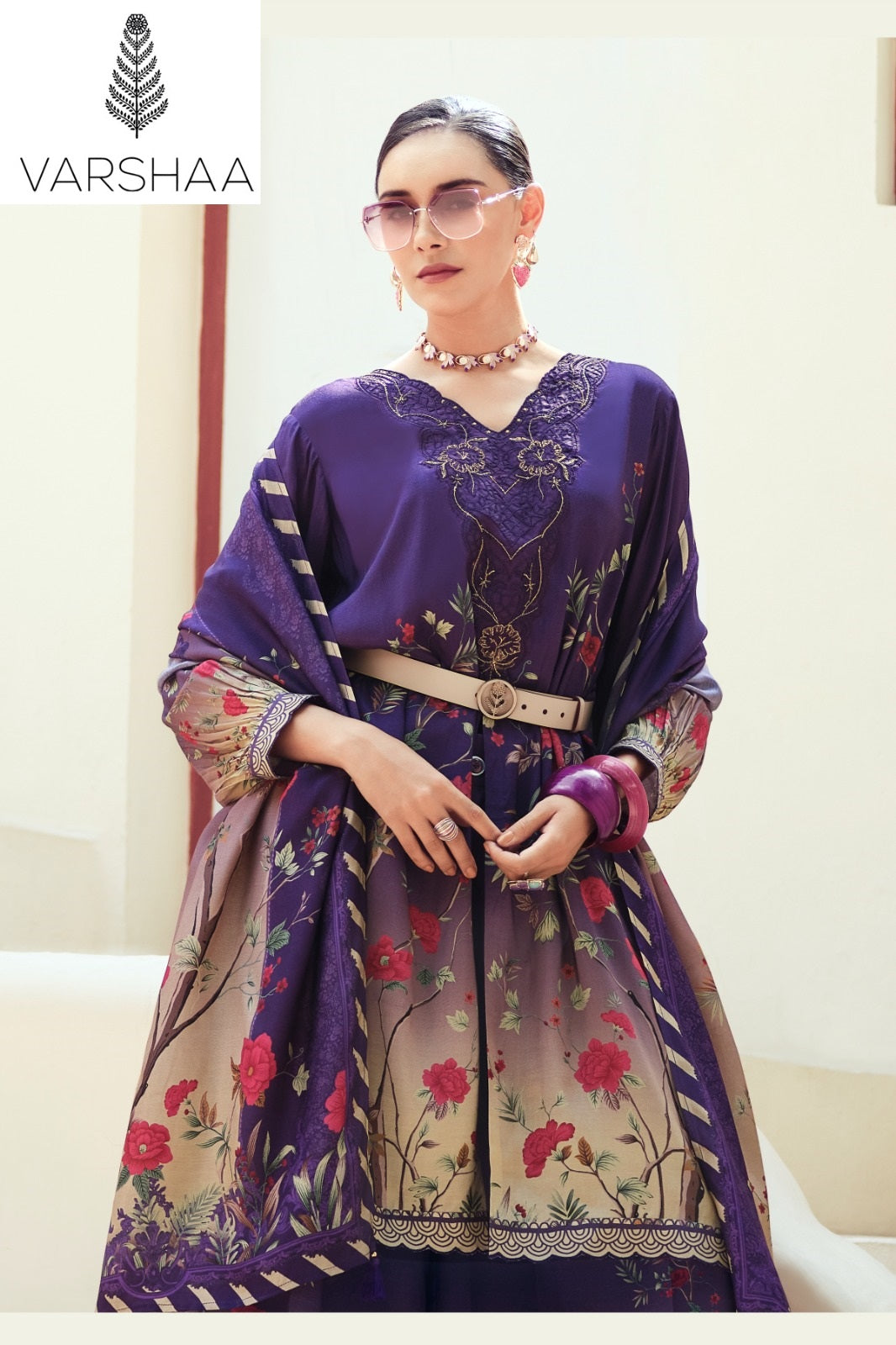 Jardin Dior Varshaa Viscose Muslin Pant Style Suits Manufacturer Ahmedabad