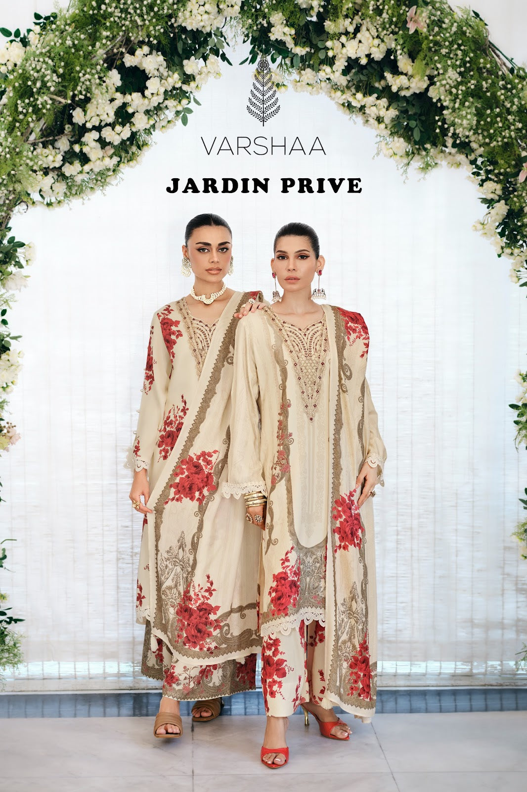 Jardin Prive Varshaa Viscose Muslin Pant Style Suits Wholesaler Gujarat