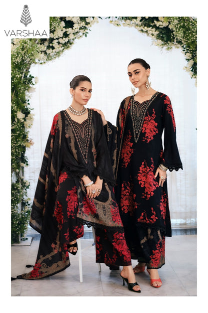 Jardin Prive Varshaa Viscose Muslin Pant Style Suits Wholesaler Gujarat