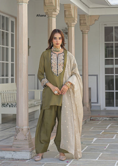 Jardosi Afsana Viscose Pakistani Readymade Suits Wholesale Price