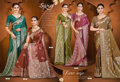 Jardosi Silk Saroski Vol 4 Saroj Sarees Wholesale