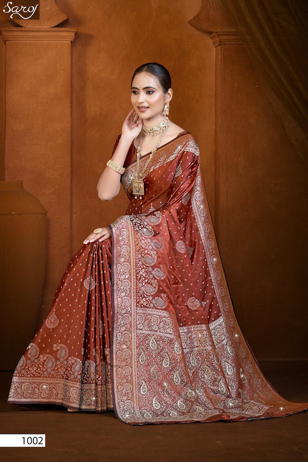 Jardosi Silk Saroski Vol 4 Saroj Sarees Wholesale