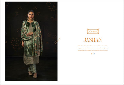 Jashan Kesar Viscose Velvet Suits Manufacturer