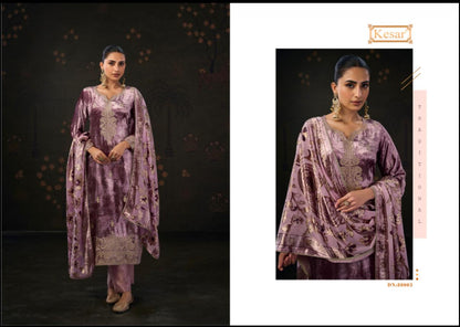 Jashan Kesar Viscose Velvet Suits Manufacturer