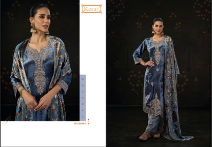 Jashan Kesar Viscose Velvet Suits Manufacturer