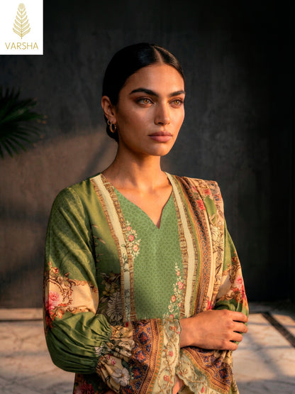 Jashn E Bahar Chapter 2 Varshaa Viscose Muslin Pakistani Salwar Suits Exporter Ahmedabad