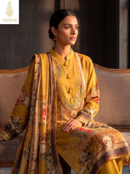 Jashn E Bahar Chapter 2 Varshaa Viscose Muslin Pakistani Salwar Suits Exporter Ahmedabad