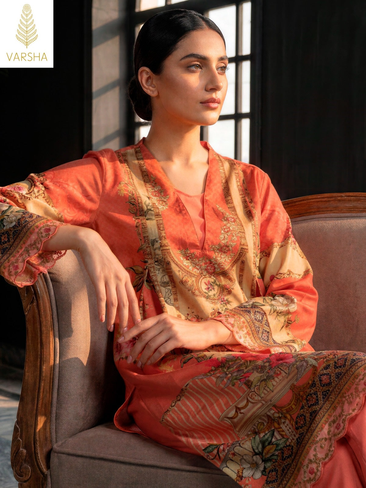 Jashn E Bahar Chapter 2 Varshaa Viscose Muslin Pakistani Salwar Suits Exporter Ahmedabad