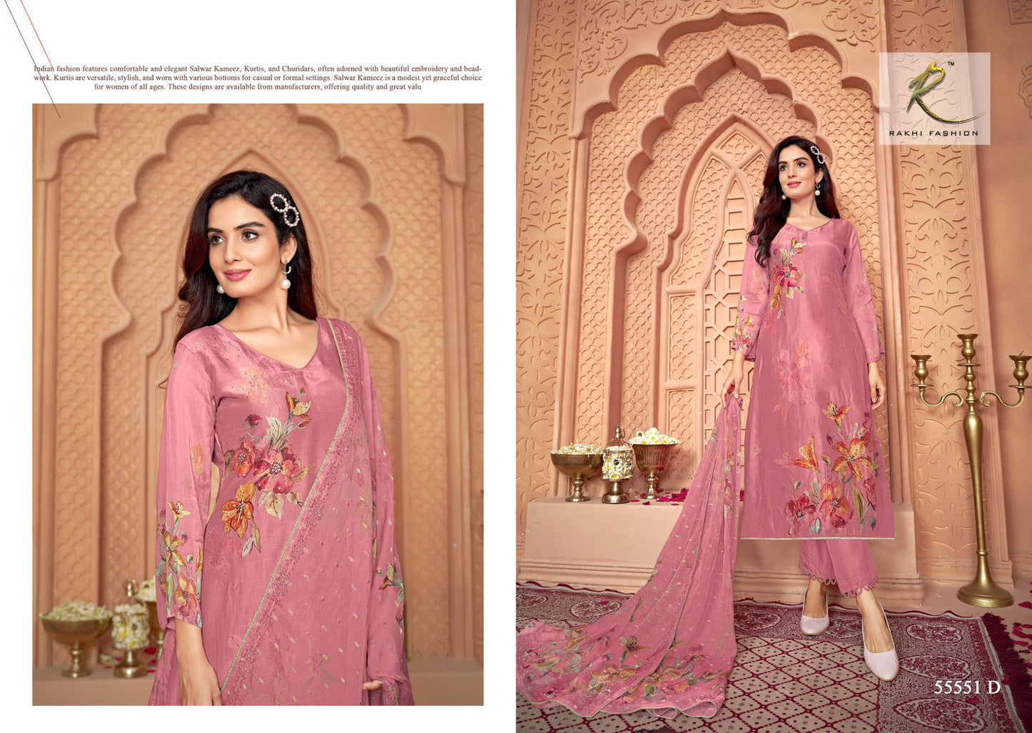 Jashn E Festive Rakhi Fashion Pure Bemberg Plazzo Style Suits Wholesaler Gujarat