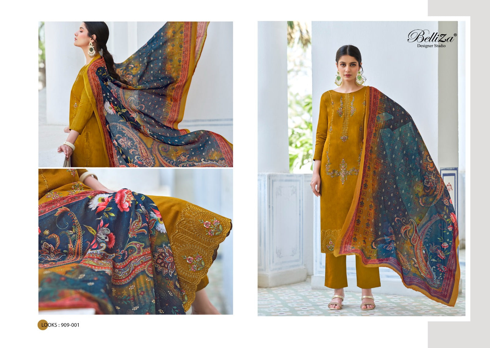 Jashn E Ishq Vol 6 Belliza Designer Studio Heavy Jaam Pant Style Suits