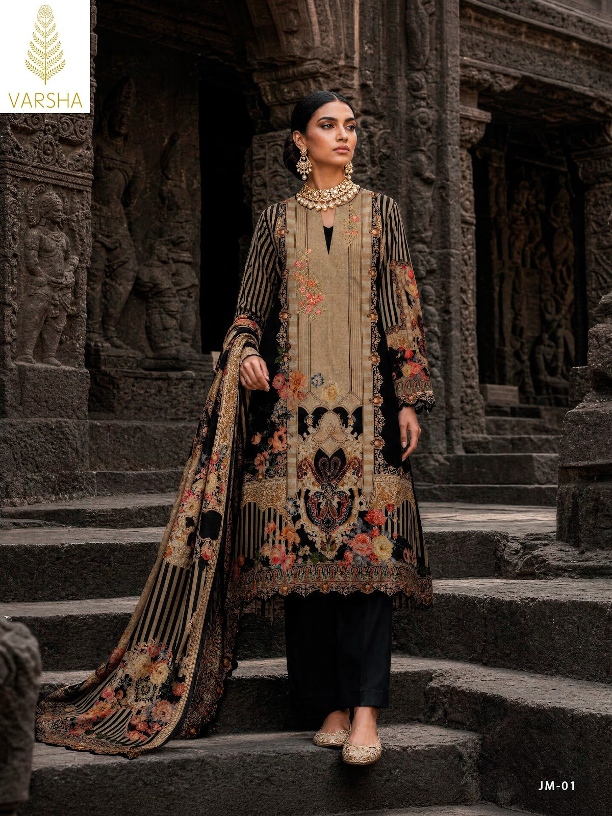 Jashn E Mohabbat Chapter 2 Varshaa Viscose Muslin Pakistani Salwar Suits Wholesale Rate