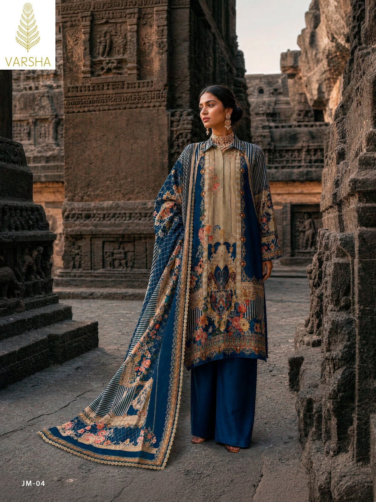 Jashn E Mohabbat Chapter 2 Varshaa Viscose Muslin Pakistani Salwar Suits Wholesale Rate