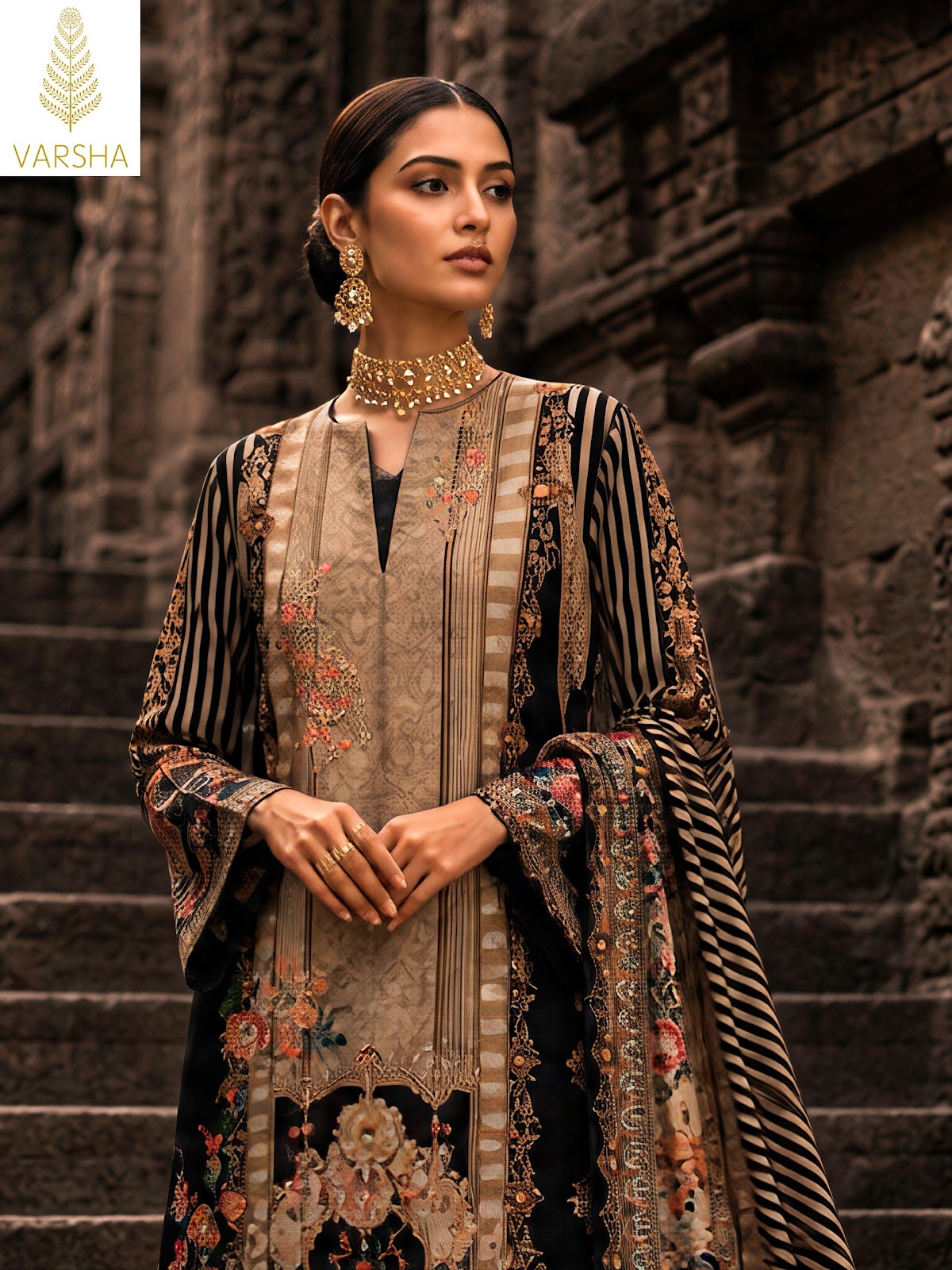 Jashn E Mohabbat Chapter 2 Varshaa Viscose Muslin Pakistani Salwar Suits Wholesale Rate