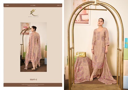 Jashn Naama 55697 Rakhi Fashion Bemberg Pant Style Suits Exporter Gujarat