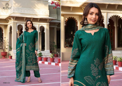 Jashn Rupali Viscose Muslin Pant Style Suits Wholesaler India