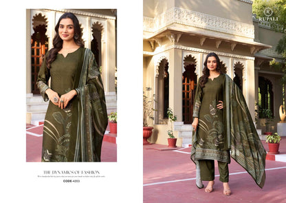 Jashn Rupali Viscose Muslin Pant Style Suits Wholesaler India