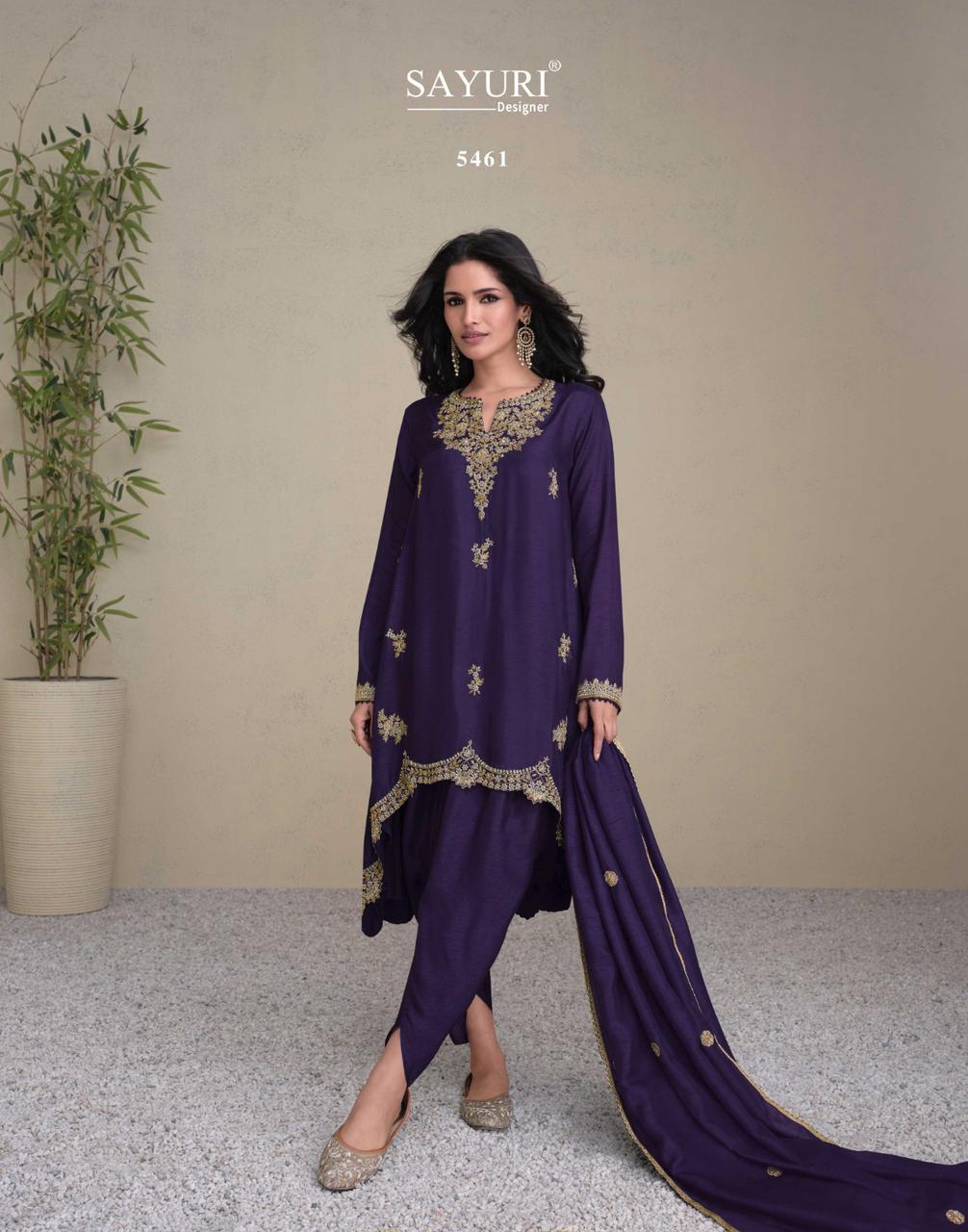 Jashn Sayuri Premium Silk Readymade Suits Exporter