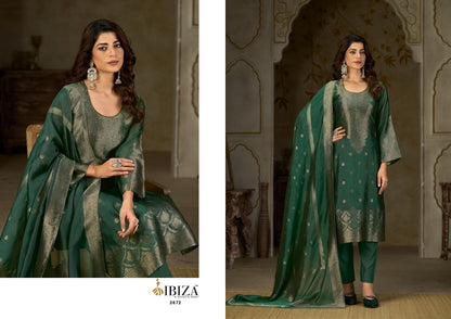 Jashnaa Ibiza Banglori Silk Pant Style Suits Manufacturer Gujarat