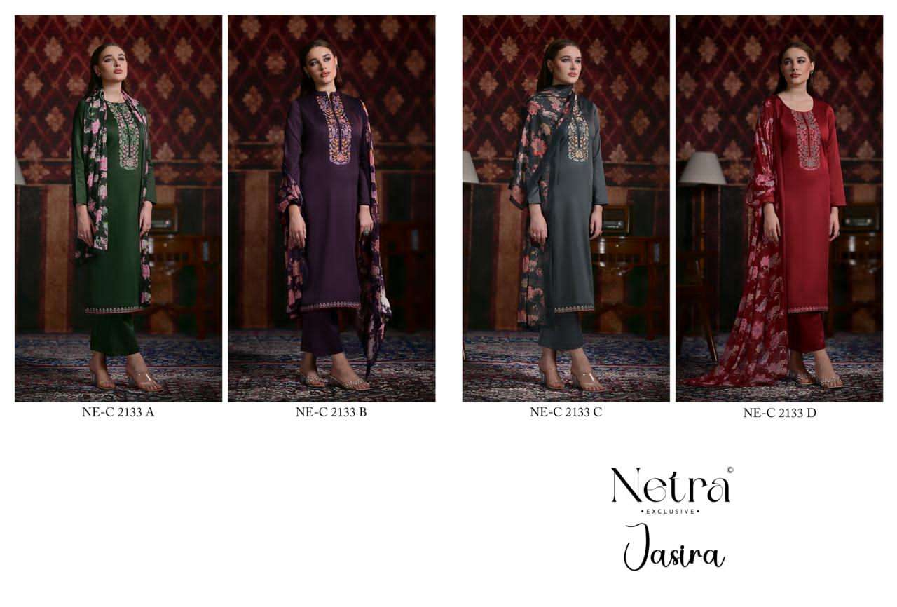 Jasira Netra Cotton Pant Style Suits Wholesaler Ahmedabad