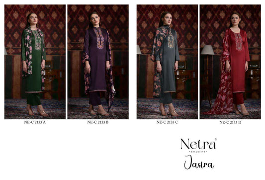 Jasira Netra Cotton Pant Style Suits Wholesaler Ahmedabad