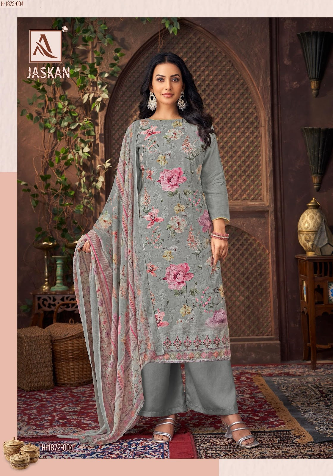 Jaskan Alok Pure Viscose Pant Style Suits Wholesale Rate
