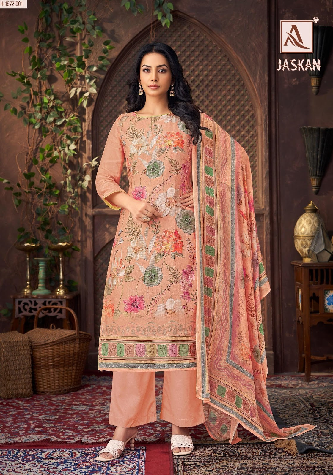 Jaskan Alok Pure Viscose Pant Style Suits Wholesale Rate