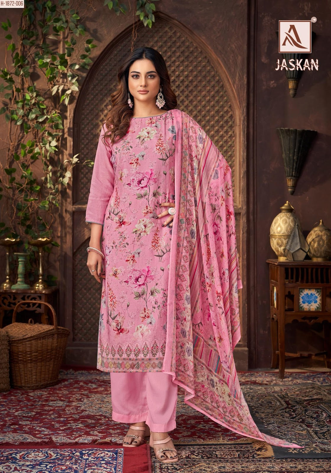 Jaskan Alok Pure Viscose Pant Style Suits Wholesale Rate