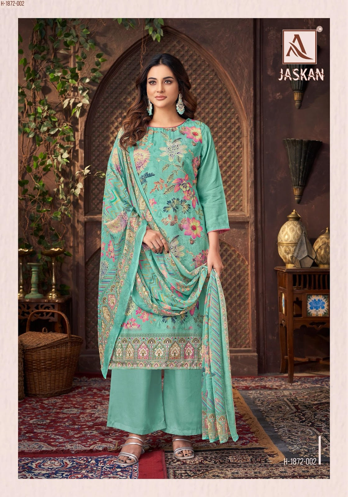 Jaskan Alok Pure Viscose Pant Style Suits Wholesale Rate