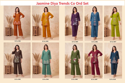 Jasmine Diya Trends Cotton Co Ord Set Manufacturer Gujarat