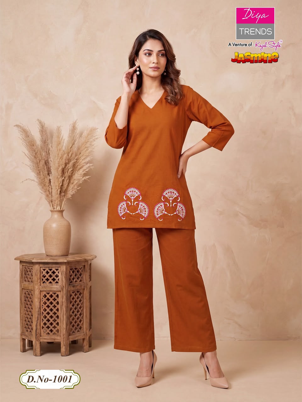 Jasmine Diya Trends Cotton Co Ord Set Manufacturer Gujarat
