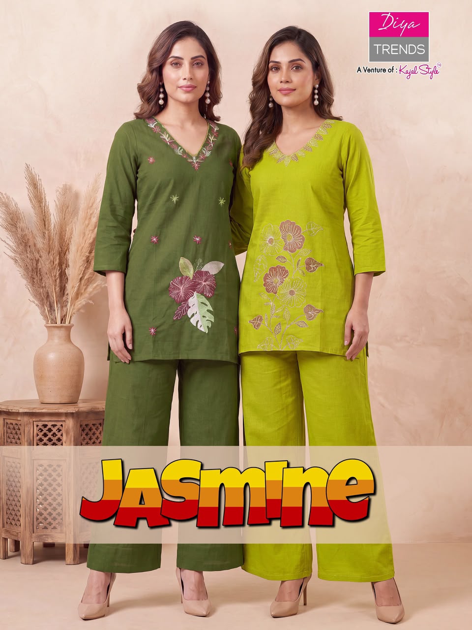 Jasmine Diya Trends Cotton Co Ord Set Manufacturer Gujarat