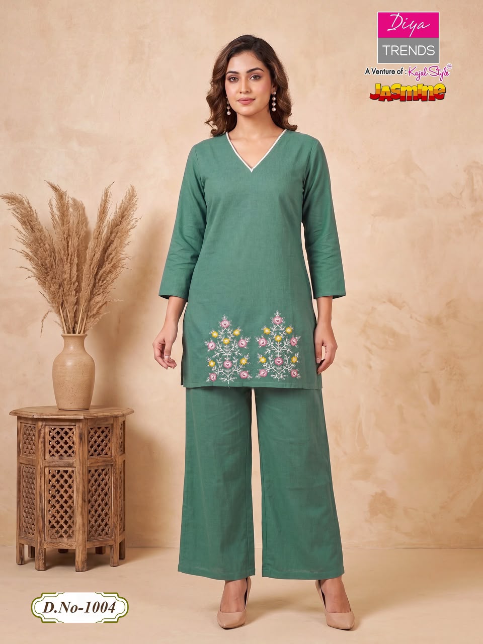 Jasmine Diya Trends Cotton Co Ord Set Manufacturer Gujarat